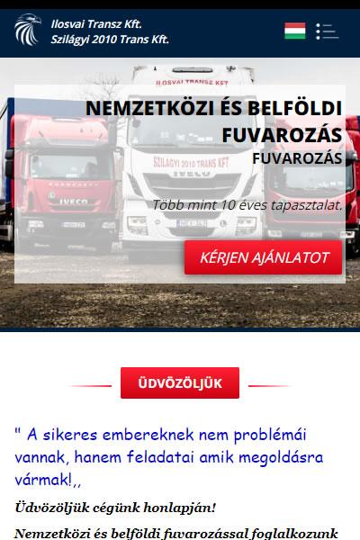 Ilosvai Transz Kft. - Fuvarszervezés | TGweb.hu