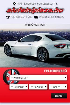 AlufelniPlaza - Alufelni áruház | TGweb.hu