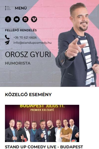 Orosz Gyuri | TGweb.hu